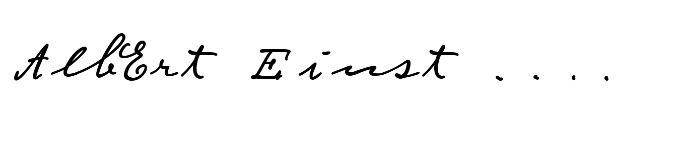 Albert Einstein Stylistic Set-Math 50 Demi